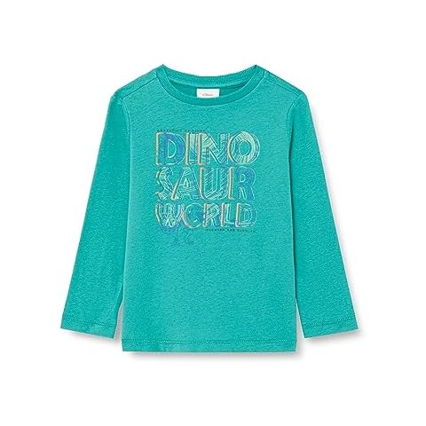 s.Oliver Boy's Long-Sleeved T-Shirt in Petrol Cover
