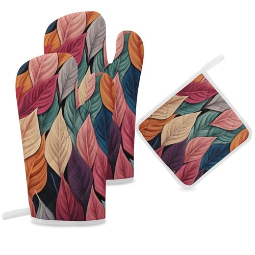 Cadeau de pendaison de crémaillère : gants de cuisine design