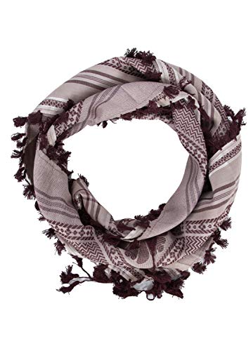 Image of Merewill Cotton Shemagh Tactical Desert Wrap Keffiyeh Head Neck Arab Scarf For Men 49 inchx49 inch