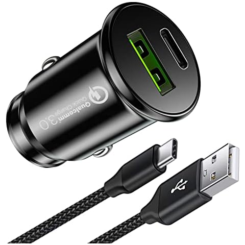 OnePlus Car Charger with Type C Cable Cover
