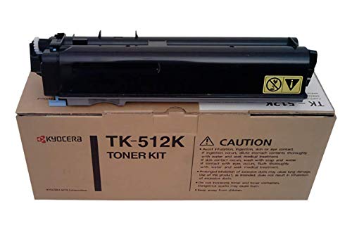 Toner noir Kyocera TK-512K longue durée 8000 pages nettes ECOSYS FS