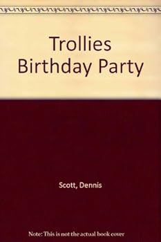Hardcover Trollies Birthday Party Book