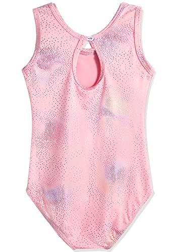 Hoziy Gymnastics Leotards For Toddler Girls 2T 3T Pink Shiny Ballet Dancewear #TOP1