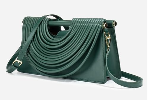 Bolso tote semicírculos de PU para mujer 2025 miniatura 4