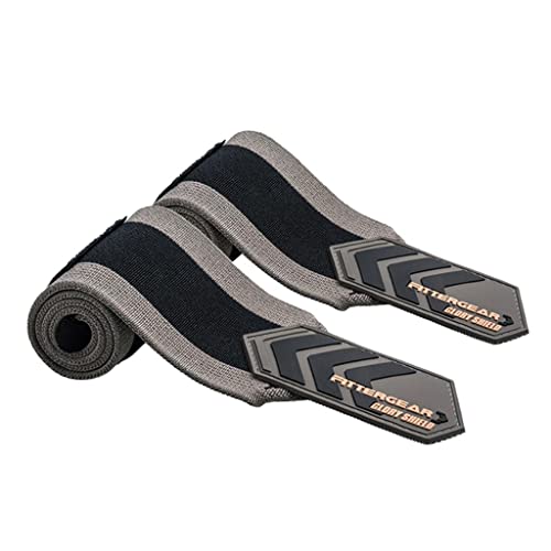 TWLJYWJD Weightlifting Wristbands, Pair of Adjustable Elastic Wristbands, Perfect for Bench Presses, Pushups and All Press Exercises, Eliminate Wrist Pain(B)