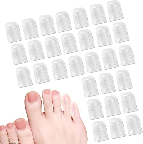 30PCS Silicone Anti-Friction Toe Protector