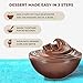 Natural Instant Pudding Mix - Delicious Chocolate & Vanilla Pudding Mix by Garden Desserts - Includes 1 Chocolate & 1 Vanilla. Quick Vegan Dessert, Gluten Free, Kosher 4 Oz (2 Pack, Variety)