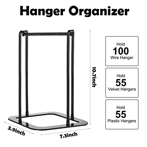 HAKDAY Portable Hanger Organizer Ra...