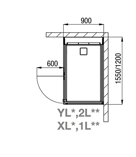 Hoesch Sensesation Dampfdusche 155 x 90 Dampfbad mit Duschwanne rechts-6