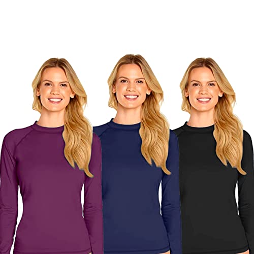 Blusa Camiseta Termica manga Longa Proteção Solar UV 50 Adulto Esport Prime (Roxo, M (38-40))
