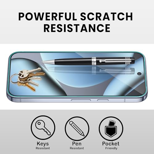 Image of FIRST MART Borderless Tempered Glass for Google Pixel 10 & Pixel 10 Pro | Edge-to-Edge Screen Protector with Anti-Dust Mesh, Case-Friendly Fit & Installation Kit | Pack of 1