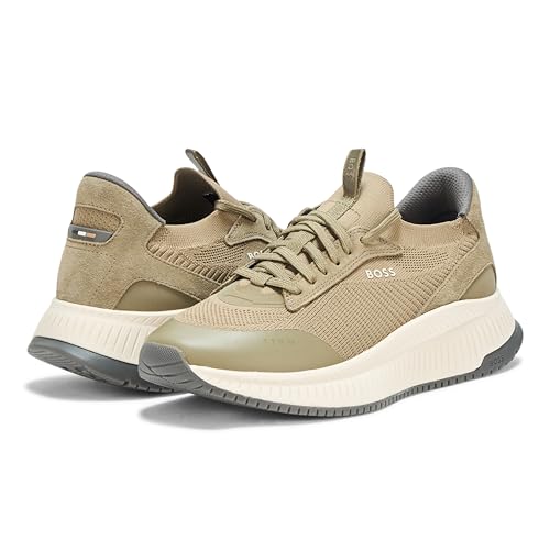 Image of BOSS Men's Modern Knit Structure Running Sneaker