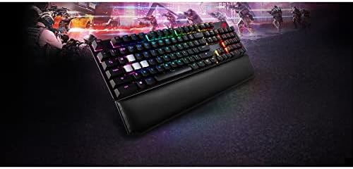 Miniatura 2 de ASUS ROG Strix Scope NX Deluxe Teclado para juegos  ROG NX Red Interruptores mecánicos actuación lineal sincronización aura marco de aluminio