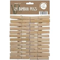 Country Club Bamboo Pegs Pack of 24