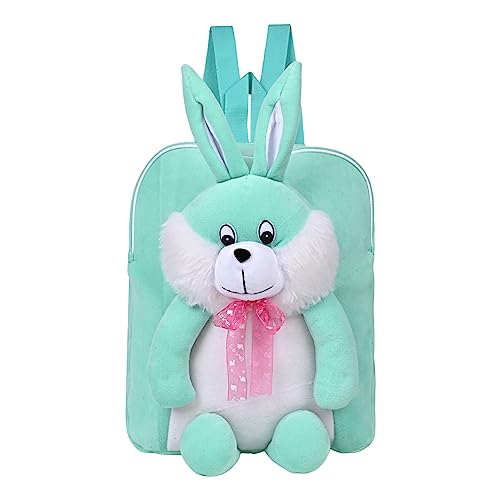 HOT SHOT Kids Bag 050 |Plush Bag|School Bag|2TO5 Years|BOY & Girl|10 Liters Preschool & Nursery Waterproof Plush Bag