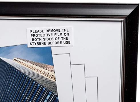 EASYLOADER Black A3 30x42 cm Certificate Photo Frame Safety Plexi Glass Picture Aperture EASA3BKP