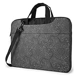 💼Tamaño perfecto de la bolsa para portátil: Une variété de tailles sont disponibles pour votre choix, avec une forme ergonomique qui peut offrir le meilleur confort de port. Nos mallettes sont également très résistantes à l 'usure, à l' eau et aux taches., Se adapta a la mayoría de los portátiles.