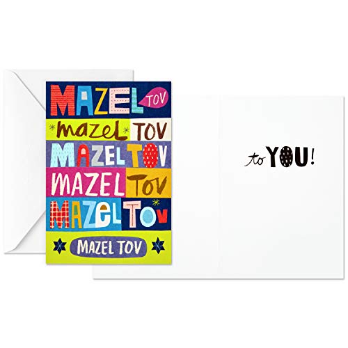 Hallmark Tree Of Life Pack Of Mazel Tov Cards (10 Cards And Envelopes) #TOP1