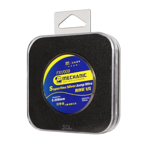Mechanic FXV009 0.009mm 200M Superfine Silver Jump