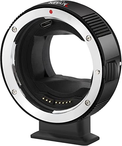 Image of Artek 7artisans EF-SE Lens Adapter with Auto-Focus Speedbooster | Compatible Canon EF /EF-S to Sony E-Mount Converter Ring for Sony A6400 A7M3 A7M4 ZV-E10