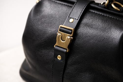 Bolso Vintage de Cuero para Mujer, Estilo Doctor, Gran Capacidad miniatura 6