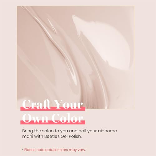 image for beetles Gel Polish Beetles Grey Gel Nail Polish, Stone Beige Brown Cre