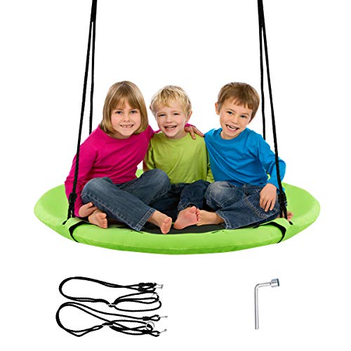GIANTEX Nestschaukel Outdoor, Kinderschaukel bis 150 kg belastbar,...