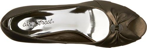Easy Street Women'S Sunset Open-Toe Pump,Pewter Smooth,10 2A US | Image 4