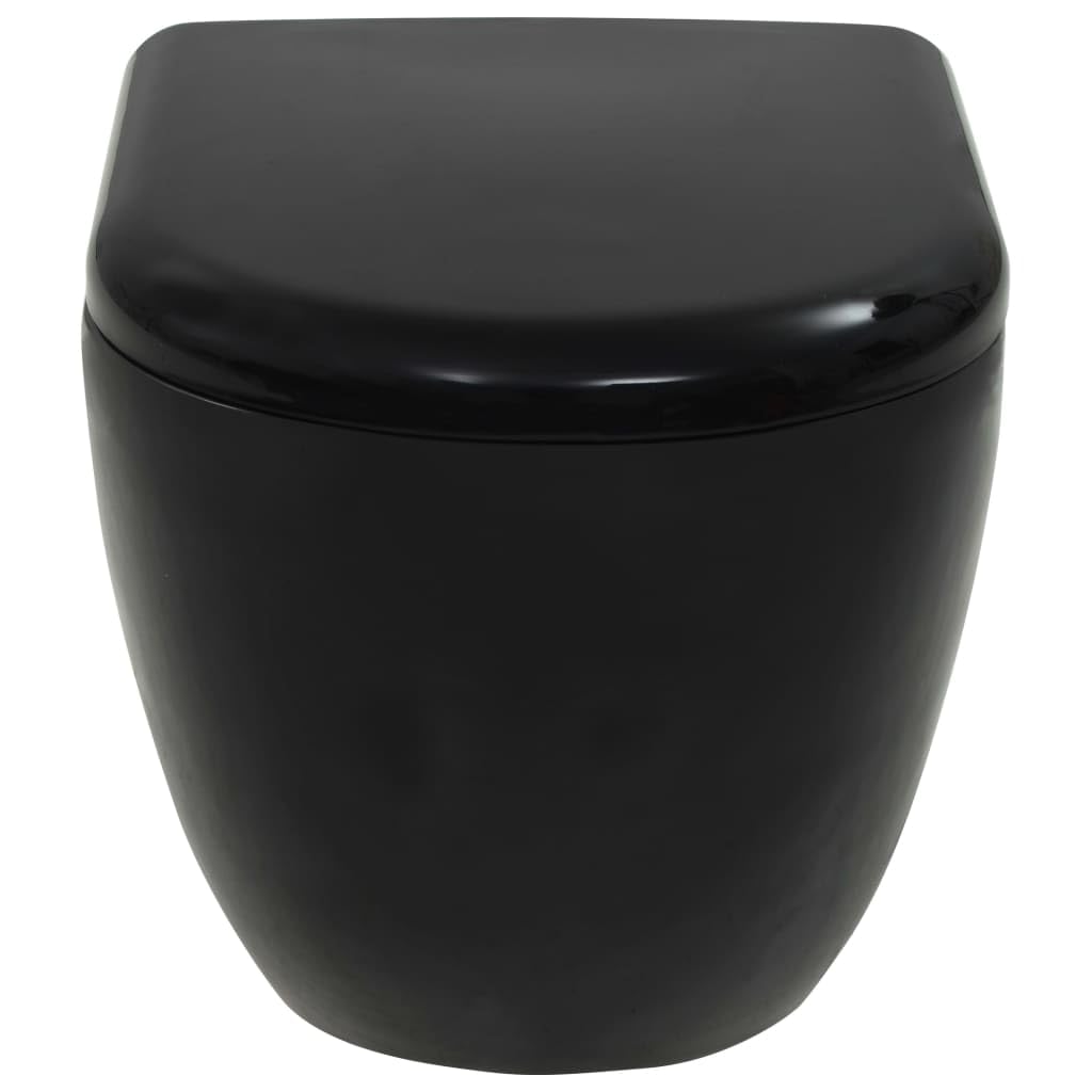 Kit completo WC sospeso a parete con serbatoio nascosto in ceramica nero 02_0003580