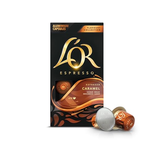 Café Capsules Saveur Caramel Compatibles Nespresso 'or La Boite De 10 Capsules - vue 3