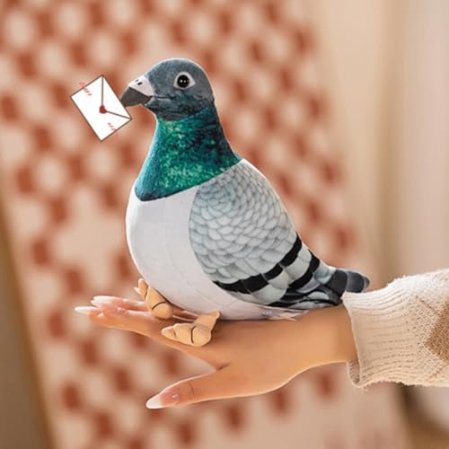 LGWJHCY Pigeon Animaux Peluche, Jouet Enfant Plush, Colombe pour Enfants Peluche Jouet Peluche à Collectionner Décoration en Peluche Convient aux Anniversaires des Garçons et Filles – vue 4