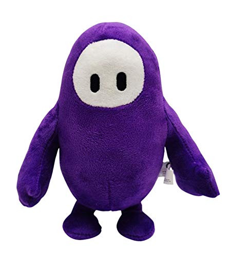 18 cm Fall Plush Toys Soft Cartoon Figure Dolls Kids Stuffed Animal Plushie Fall Bedroom Decoration Toy Collection (Purple)