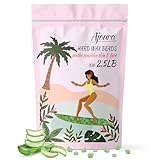 Ajoura 2.5LB Aloe Hard Wax Beads, Premium Wax for Sensitive Skin Hair Removal, Perfect for Full Body, Bikini, Face, Eyebrow, Back, Chest, Legs, Armpit, Big Pack Refill for Home & Salon Waxing (Green)