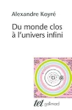  Du monde clos à l\'univers infini (Tel)