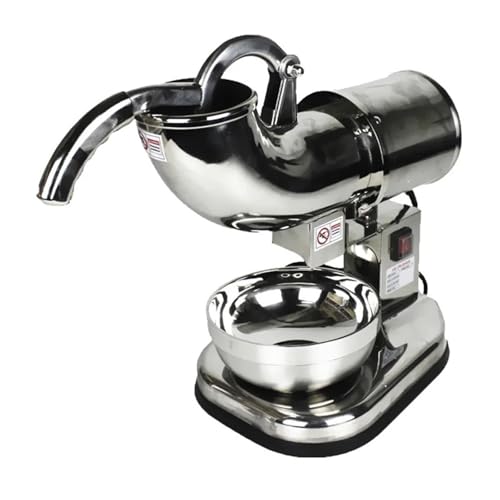Máquina De Hielo Comercial, Trituradora Acero Inoxidable, Afeitar Eléctrica For, Picadora, Bricolaje For Helados Domésticos RefrigeracióN De Alta Eficiencia
