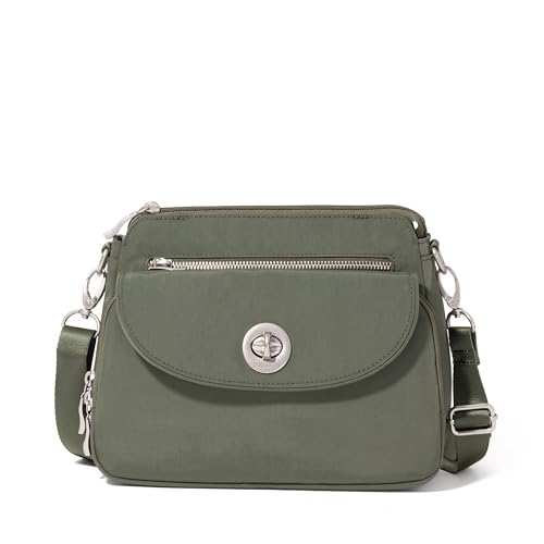 Image of Baggallini Calais Crossbody Bags for Women 10x7 Lightweight Water-Resistant Travel Purse, RFID & Interior Organization
