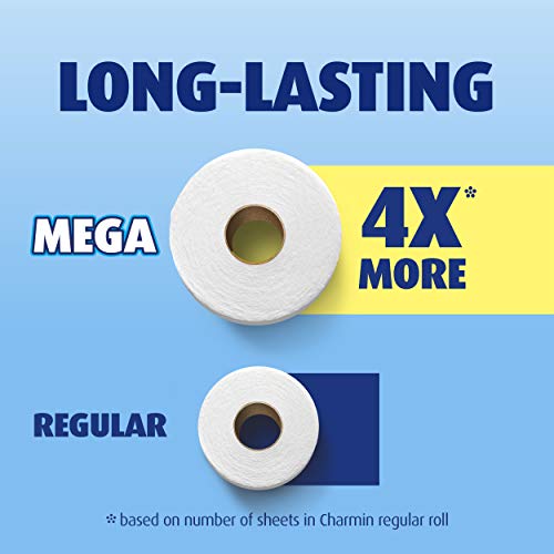 Image of Charmin Ultra Soft Toilet Paper, 6 Mega Rolls = 24 Regular Rolls