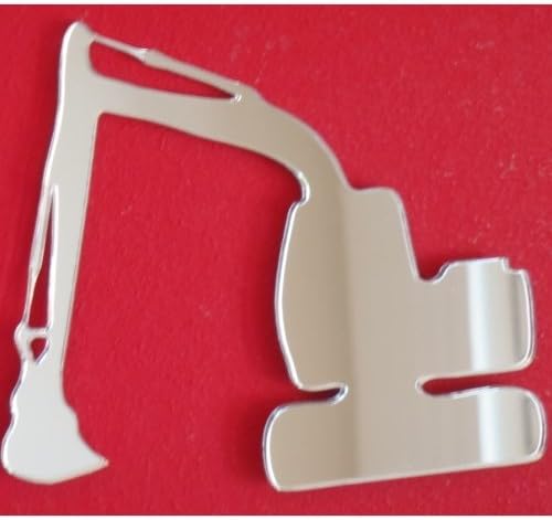 Super Cool Creations Excavator Mirrors - 45cm x 40cm, Silver - Image 5