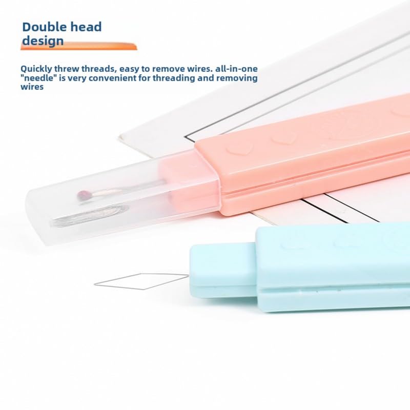 2 in 1 Needle Threader Tool with Seam Ripper (Pack of 1)– Automatic Needle Thread Inserter for Sewing, Tailoring, Embroidery & Crafts