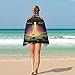 Alien Ship Spaceship Adult Beach Towel Sand Free Quick Dry Pool Towels Beach Blanket