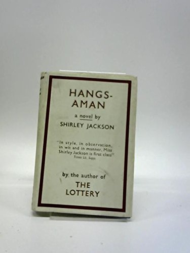 Hangsaman. B0014MVQSI Book Cover