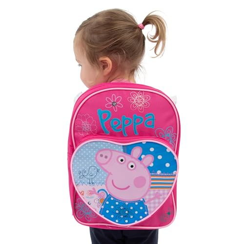Peppa Pig Backpack | Girls Backpacks for School | Cute Bookbag for Kids | Pink2