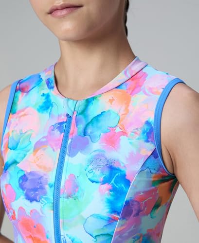 Image of Speedo Girl's Endurance 10 Racerback Swimdress with Boyleg