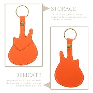 SUPVOX Porte-Médiator De Guitare Cas Porte-Clés De Guitare Plectres De Guitare Porte-Clés Instruments De Musique Pick… - Les Beatles, Paul McCartney, John Lennon, RIngo Starr, George Harrison SUPVOX Porte-Médiator De Guitare Cas Porte-Clés De Guitare Plectres De Guitare Porte-Clés Instruments De Musique Pick… – Image 4
