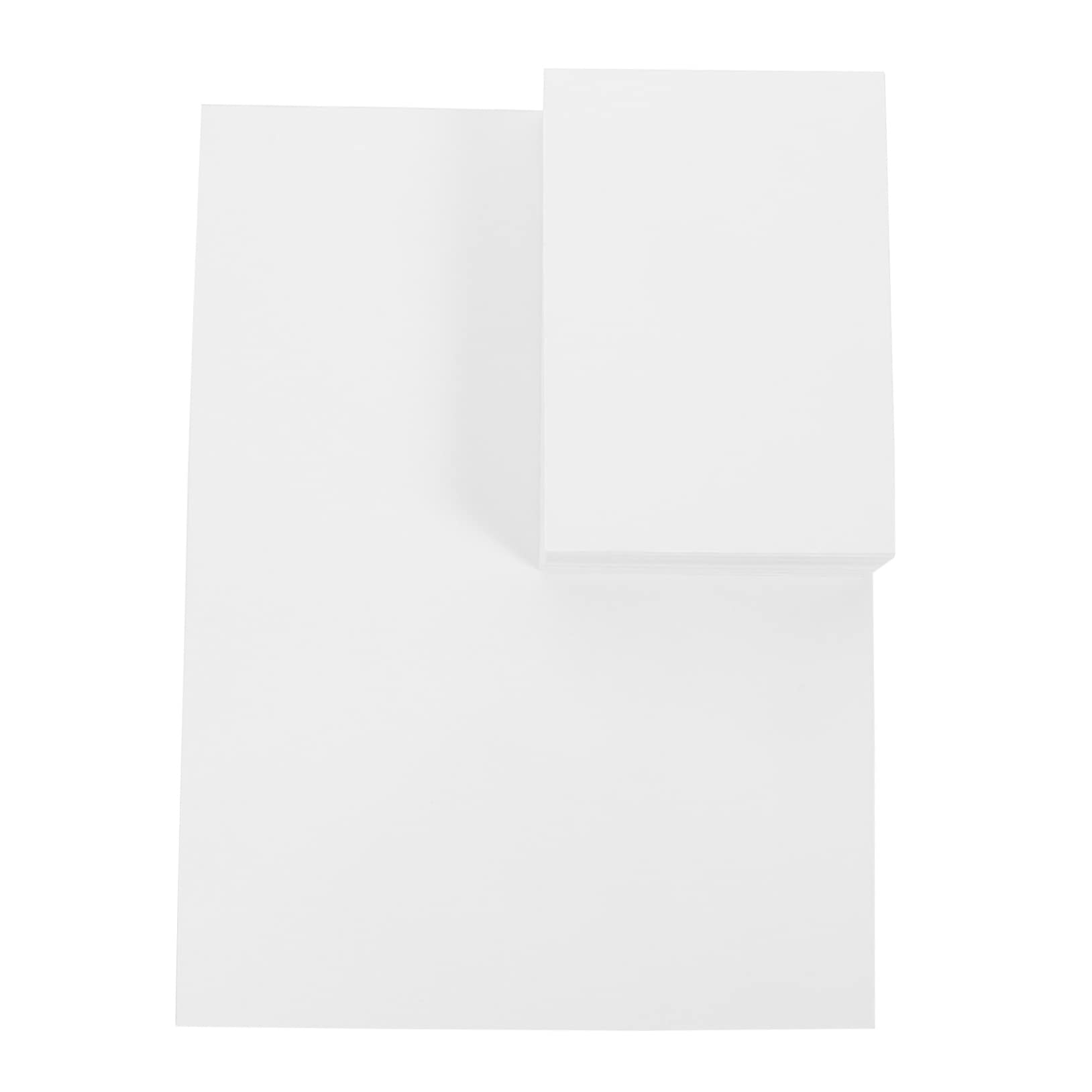 Hochglänzendes Fotopapier 120 Blatt Weiß für Tintenstrahldrucker