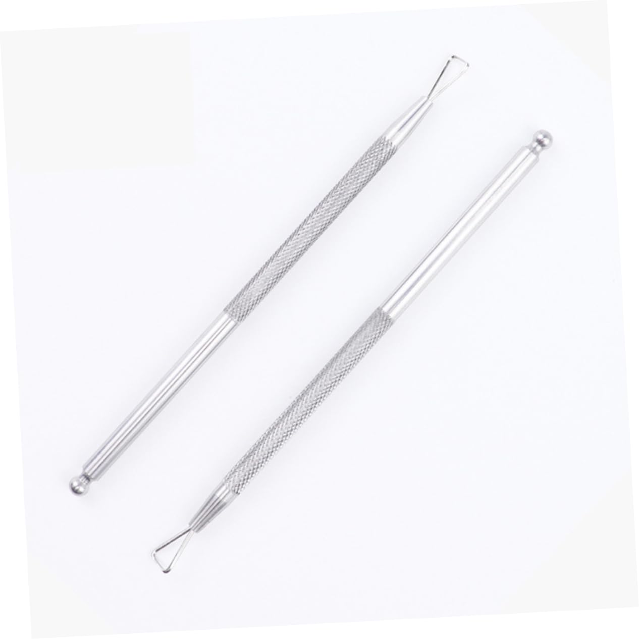 Beatifufu Stainless Steel Cuticle Pusher Peeler Scraper Nail Polish Remover Nail Cuticle Cleaner Perfect for Manicure