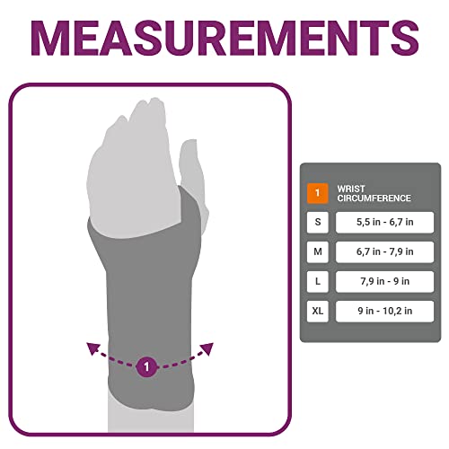 ORTESE COMFORT AIR S/POLEGAR ESQ PRETA M