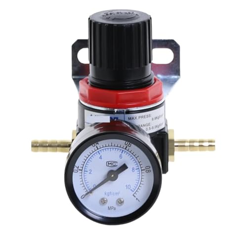 AR2000 G1/4 Régulateur de pression compresseur pour stabiliser le débit d'air