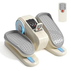 SogesPower Under Desk Elliptical Exercise Machine, Ellipse Leg Exerciser for Seniors with 12 Adjustable Speeds, Electric Seated Pedal Exerciser for Home with Remote Control SogesPower Under Desk Elliptical Exercise Machine Ellipse Leg Exerciser for Seniors with 12 Adjustable Speeds Electric Seated Pedal Exerciser for Home with Remote Control