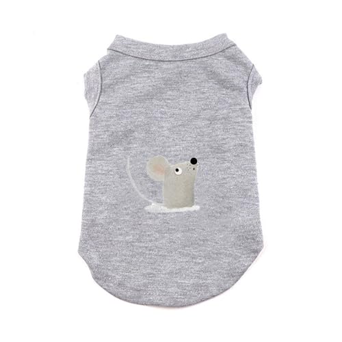 ZSDGBZ 犬 服 冬 グレー 小型犬 犬の服 秋 春 中型犬 防寒着 犬服冬用 ドッグウエア チワワ 洋服 ドッグウェア ベスト お散歩お出かけウェアに 春夏服 お散歩 お出かけ 脱毛保護 防虫